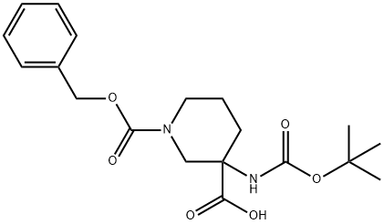 3-Boc-Amino-1-Cbz-piperidine-3-carboxylic acid