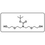 N-Boc-N-bis(PEG1-OH)