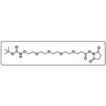 t-Boc-Aminooxy-PEG4-NHS ester