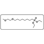 m-PEG2-(CH2)8-phosphonic acid ethyl ester