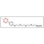 Methyltetrazine-PEG4-amine HCl salt