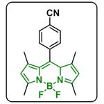 4,4-Difluoro-8(4'-cyanophenyl)-1,3,5,7-tetramethyl-4-bora-3a,4a-diaza-s-indacene