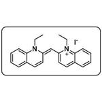 Quinolinium；1-ethyl-2-[(1-ethyl-2(1H)-quinolinylidene)methyl]-, iodide