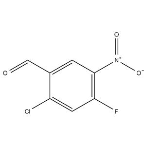 	2-Chloro-4-fluoro-5-nitrobenzaldehyde