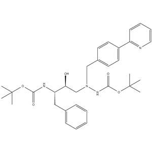 Des-N-(methoxycarbonyl)-L-tert-leucine Bis-Boc Atazanavir