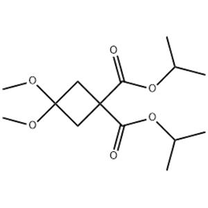 Diisopropyl 3,3-dimethoxycyclobutane-1,1-dicarboxylate