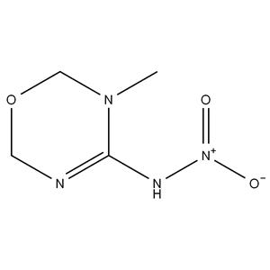 3,6-Dihydro-3-methyl-N-nitro-2H-1,3,5-oxadiazin-4-amine