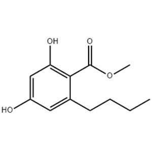 2,4-dihydroxy-6-n-butylbenzoic acid, methyl ester