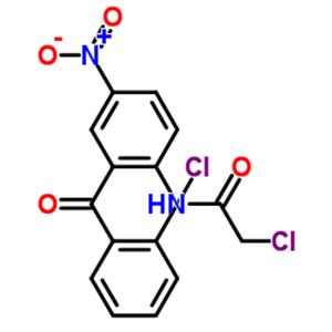 2-(2-Chloroacetamido)-5-nitro-2'-chlorobenzophenone