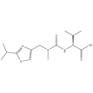 (S)-2-(3-((2-Isopropylthiazol-4-yl)methyl)-3-methylureido)-3-methylbutanoic acid