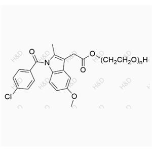  Indomethacin Polyethylene Glycol Ester