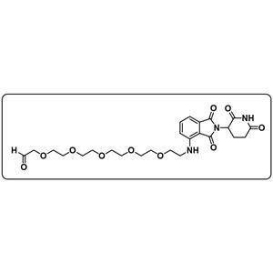 Pomalidomide-NH-PEG5-CH2CHO