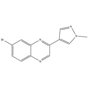 7-bromo-2-(1-methyl-1H-pyrazol-4-yl)Quinoxaline