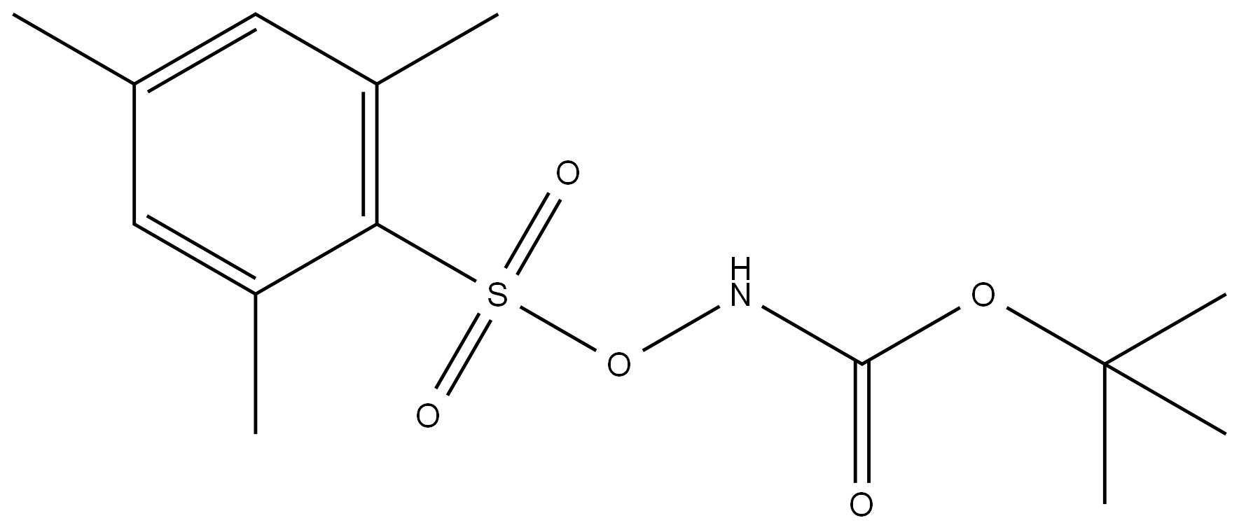 tert-Butyl (Mesitylsulfonyl)oxycarbaMate