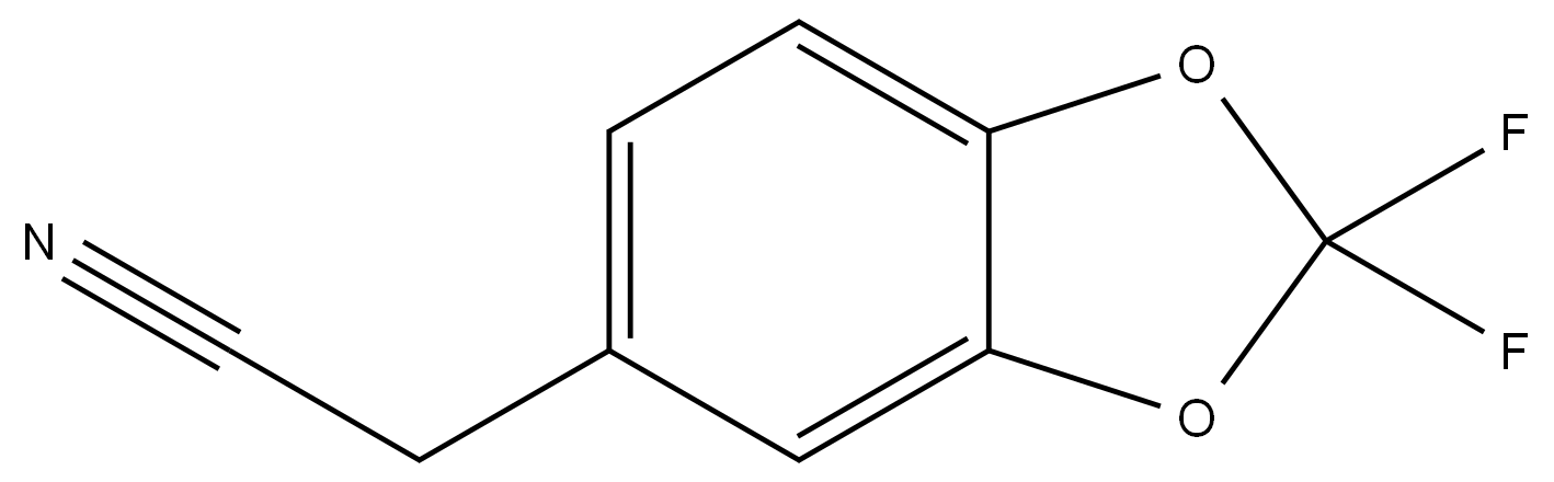 2-(2,2-difluorobenzo[d][1,3]dioxol-5-yl)acetonitrile