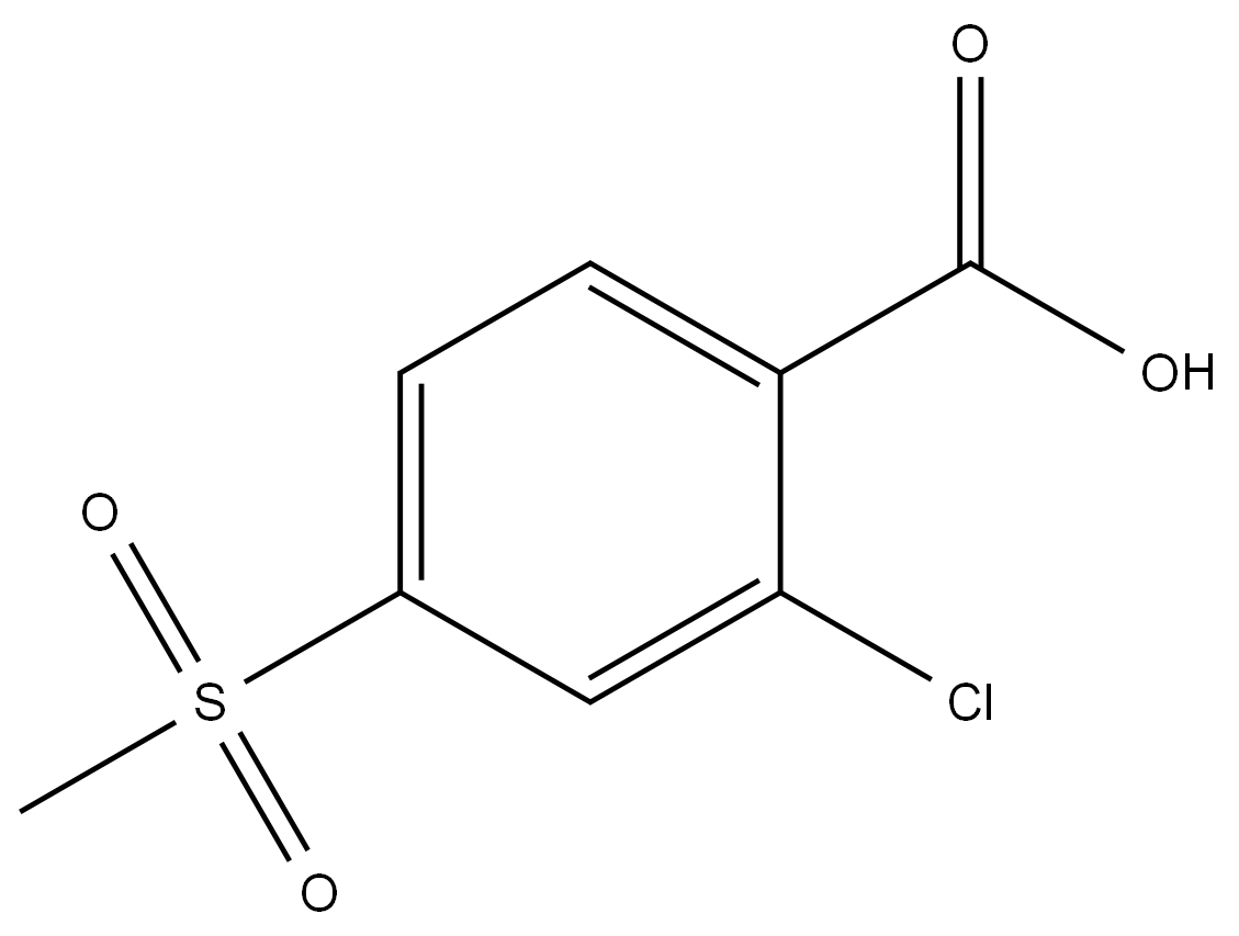 2-Chloro-4-methylsulphonylbenzoic acid