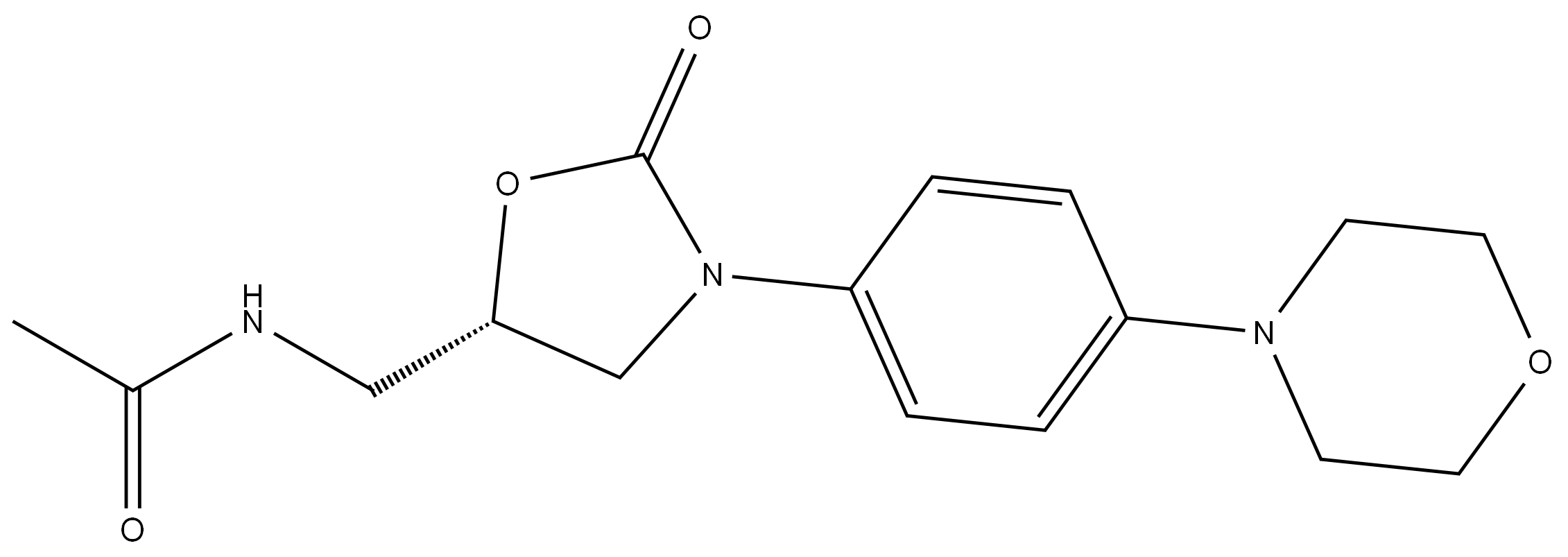 	N-[[(5S)-3-[4-(4-Morpholinyl)phenyl]-2-oxo-5-oxazolidinyl]Methyl]acetaMide