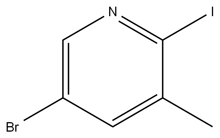 5-Bromo-2-iodo-3-methylpyridine