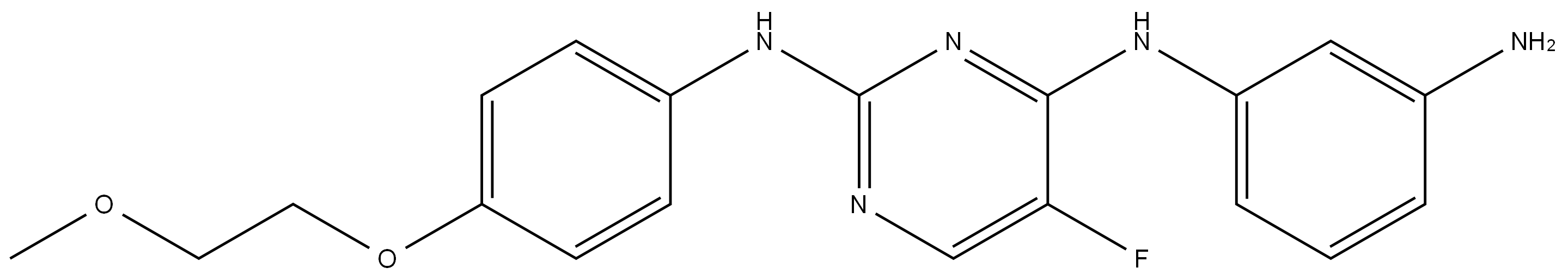 N4-(3-aMinophenyl)-5-fluoro-N2-(4-(2-Methoxyethoxy)phenyl)pyriMidine-2,4-diaMine