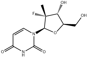 2'-deoxy-2'-fluoro-2'-C-methyluridine