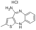 4-Amino-2-methyl-10H-thiene[2,3-b][1,5]benzodiazepine hydrochloride