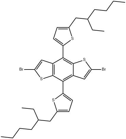 Benzo[1,2-b:4,5-b']dithiophene, 2,6-dibroMo-4,8-bis[5-(2-ethylhexyl)-2-thienyl]-