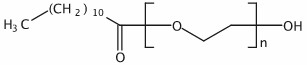 	Polyethylene glycol monolaurate