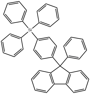 	TPSiF , Triphenyl(4-(9-phenyl-9H-fluoren-9-yl)phenyl)silane