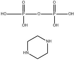 	DIPHOSPHORIC ACID COMPD. WITH-PIPERAZINE (1:1)