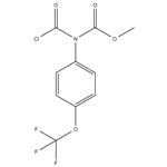 Methyl N-carbonochloridoyl-N-[4-(trifluoromethoxy)phenyl]carbamate