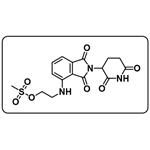 Pomalidomide-NH-PEG1-Ms