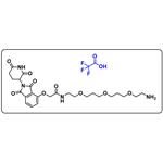 Thalidomide-O-amido-PEG1-(C1-PEG)2-C2-NH2(TFA)