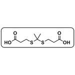 3,3′-[(1-Methylethylidene)bis(thio)]bis[propanoic acid]；