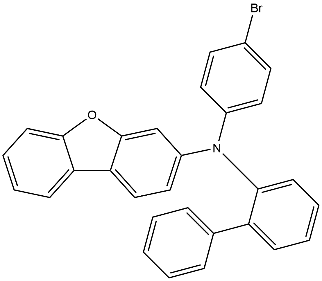 N-([1,1'-biphenyl]-2-yl)-N-(4-bromophenyl)dibenzo[b,d]furan-3-amine