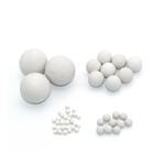 Alumina Perforated Porous Hollow Support Media Ceramic Balls for Chemical Filtration