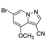 6-bromo-4-methoxypyrazolo[1,5-a]pyridine-3-carbonitrile