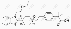 cis-Bilastine N-Oxide