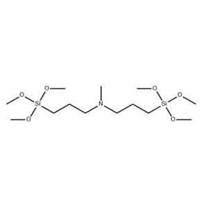 BIS(3-TRIMETHOXYSILYLPROPYL)-N-METHYLAMINE