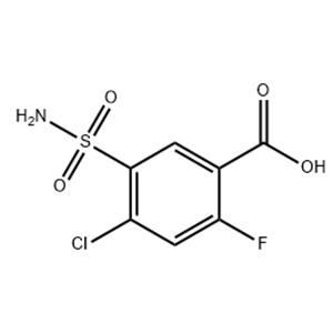 4-Chloro-2-fluoro-5-sulfamylbenzoic acid