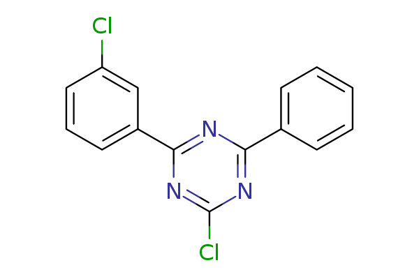 2-Chloro-4-(3-chlorophenyl)-6-phenyl-1,3,5-triazine