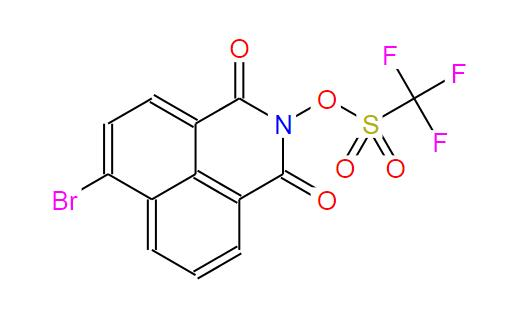 Methanesulfonic acid, 1,1,1-trifluoro-, 6-bromo-1,3-dioxo-1H-benz[de]isoquinolin-2(3H)-yl ester