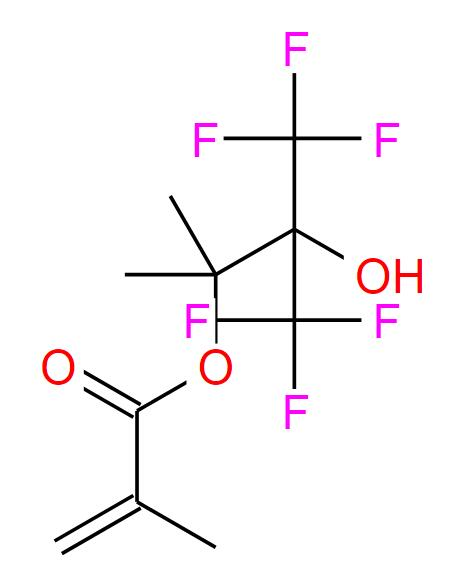 2-Propenoic acid, 2-methyl-, 3,3,3-trifluoro-2-hydroxy-1,1-dimethyl-2-(trifluoromethyl)propyl ester