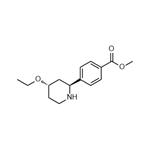 Methyl4-((2S,4S)-4-ethoxypiperidin-2-yl)benzoate