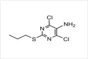 4,6-dichloro-2-(propylsulfanyl)pyrimidin-5-amine