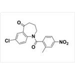 7-Chloro-1,2,3,4-tetrahydro-1-(2-methyl-4-nitrobenzoyl)-5H-1-benzazepin-5-one