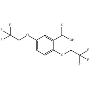 2,5-Bis(2,2,2-trifluoroethoxy)benzoic acid