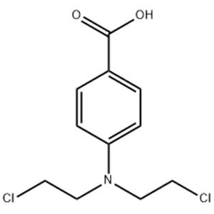 4-N-bis(2-chloroethyl)aminobenzoic acid