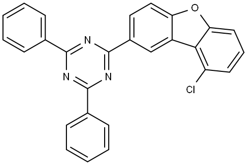 1,3,5-Triazine, 2-(9-chloro-2-dibenzofuranyl)-4,6-diphenyl-