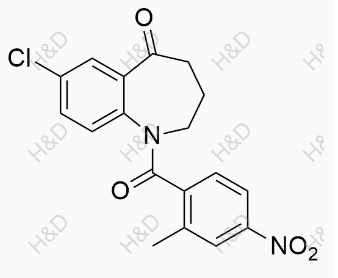  7-Chloro-1-(2-methyl-4-nitrobenzoyl)-3,4-dihydro-1H-benzo[b]azepin-5(2H)-one