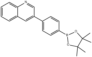 3-[4-(4,4,5,5-Tetramethyl-1,3,2-dioxaborolan-2-yl)phenyl]quinoline